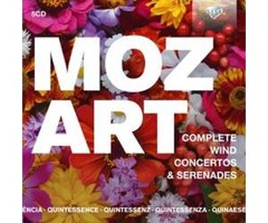 Intégrales des concertos et sérénades pour vents