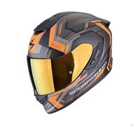 Scorpion EXO-1400 Evo II Air Linart Casque, noir mat/orange, Taille XXL (63/64)