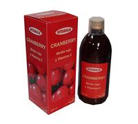 INTEGRALIA CRANBERRY jarabe 500ml. - préparation liquide pour compléter l’alimentation, contenance 500 ml, se dose précisément selon la quantité recommandée et convient à ceux qui privilégient des pro