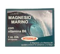 INTEGRALIA MAGNESIO MARINO con vit. B6 - supplément complet conçu pour la routine de tous les jours, boîte de 30 gélules, favorise le bien-être lorsqu’il est utilisé de façon continue et facilite la p