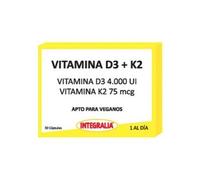 Integralia Vitamine D3 + K2 30 Gélules