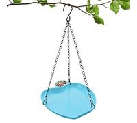 Integrated Bird Feeder, Pet Water Basin, 8.66x1.18 inches Hanging Bird Bowl, All Weather Birds Station, Long Lasting Backyard Decor for Birdbath Details, Garden Yard Balcony Patio Usage