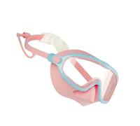 Integrated Nose Cover: These kids swim goggles with an integrated nose co