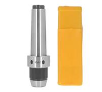 Integrated Self Tightening Drill Chuck 1 / 32in to 1 / 2in | High Accuracy 0.003in Runout for CNC/Milling/Drilling Machines | 40Cr Alloy Steel Keyless Chuck with MT5 Taper