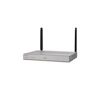 Cisco Routeur à Services intégrés C1117-4P avec 4 Ports Gigabit Ethernet (GbE), 1 routeur VA-DSL (Annexe A/M) et GE WAN, Garantie limitée d'un an sur Le matériel (C1117-4P) Argent