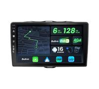 Intégré 4G Dab - 6G+128G - Autoradio pour Alfa Romeo Giulietta 2014-2020 | Android 16 Octa-Core GPS Radio | CarPlay Android Auto Commande au Volant WiFi DSP Bluetooth 360-CAM | QLED 9 Pouces 2 DIN