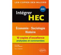 Intégrer HEC-ECE : Économie - Sociologie - Histoire - Olivier Attal - Ellipses - broché - Scolaire / Universitaire