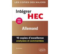Intégrer HEC - ECE/ECS - Allemand