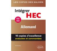 Intégrer HEC - ECE/ECS - Allemand - Kian Starsberg - Ellipses - broché - Méthode de langue