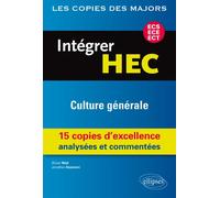 Intégrer HEC-ECS, ECE, ECT : Culture générale - Olivier Attal - Ellipses - broché - Scolaire / Universitaire