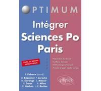Intégrer Sciences Po Paris - Monica Dorange - Ellipses - broché - Scolaire / Universitaire