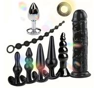 Integrierte Stabile Struktur HüFte Ergonomische Trainer Glatte 9-Teilige Set FüR Pre-Workout Freie Stretching + Y9 (Schwarz)