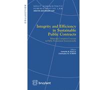Integrity and Efficiency in Sustainable Public Contracts