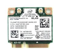 Intel 7260.HMWG. Adaptateur de réseau de 7260 R Dual Band WirelessAC PCI Express Half Mini carte 802.11 b/a/g/n/ac