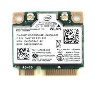 Intel 7260.HMWG. Adaptateur de réseau de 7260 R Dual Band WirelessAC PCI Express Half Mini Carte 802.11 b/a/g/n/AC