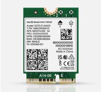 Intel AX411.NGWG.NVX. Intel Killer IEEE 802.11ax Bluetooth 5.3 Tri Band Wi-Fi/Bluetooth Combo Adaptateur M.2 2230 pour serveur