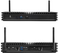 Intel BKCMCR1ABB NUC Ordinateur industriel robuste Élément de châssis Dual LAN sans ventilateur Mini PC Intel Core i5-8365U, fonction vPro, RAM DDR3 8 Go, SSD 128 Go