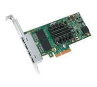 INTEL Carte Gigabit Ethernet pour Server I350-T4 - PCI Express 2.1 x4 - 4 Ports - 4 x Réseau (RJ-45) - Paire torsadée