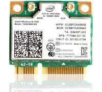 Intel Carte Sans Fil Double Bande 7260.HMW AC + Bluetooth 4.0 - Adaptateur Réseau PCI 802.11 b/a/g/n/AC