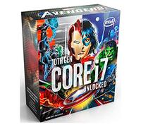 Intel Core i7-10700K Processeur 8 Cœurs avec 3,8 GHz (jusqu'à 5,1 GHz avec Turbo Boost 3.0, processeur LGA1200 125 W (99A5FP)