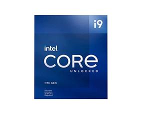 Intel® Core™ i9-11900F Processeur pour PC de bureau 8 cœurs, jusqu'à 5,2 GHz, LGA1200 (chipset Intel® série 500 et certains chipset série 400) 65 W