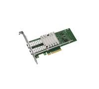 Intel E10G42BTDABLK Carte Réseau 10GbE, 2 Ports SFP+, PCIe 2.0 x8, Contrôleur Intel 82599, SR-IOV, VMDq, iSCSI, FCoE, NFS, Twin Axial 10m
