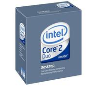 Intel E6400 Core2 Duo 2.13 GHz - Vente au détail dans Une boîte 1066 MHz FSB, 2 Mo de mémoire Cache, Double Coeur. processeur 64bit Extensions, DE Sorte Que Peuvent Exécuter Windows Xp64 &