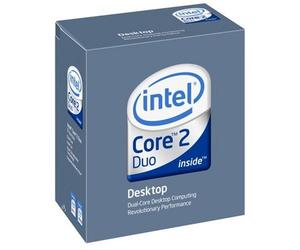 Intel E6400 Core2 Duo 2.13 GHz - Vente au détail dans Une boîte 1066 MHz FSB, 2 Mo de mémoire Cache, Double Coeur. processeur 64bit Extensions, DE Sorte Que Peuvent Exécuter Windows Xp64 &