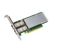 INTEL Networking Adapter 2-port 100GbE QSFP28 Intel E810 PCI-E 4.0 LP Bulk