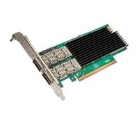 Intel Ethernet Network Adapter E835-CQDA2 - Adaptateur réseau - 10/25/50/100/200 Gigabit QSFP28 x 2 - multi-pack - 5 unités