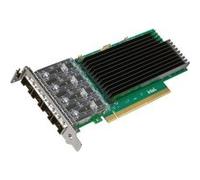 Intel Ethernet Network Adapter E835-XXVDA4 - Adaptateur réseau - PCIe 4.0 x16 - 10/25 Gigabit SFP28 x 4 (pack de 5)