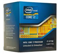 Intel Ivy Bridge Processeur Core i73770K / 3.50 GHz 4 coeurs 8 Mo Cache SocketLGA1155 Version Boîte