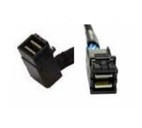 Intel mSAS-HD Cable Kit AXXCBL650HDHRT - Câble interne SAS - Disque dur SAS Mini 4x (SFF-8643) (M) droit pour Disque dur SAS Mini 4x (SFF-8643) (M) angle droit - 65 cm (pack de 2)