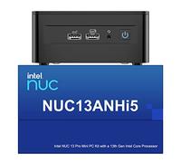 Intel NUC 13 Pro NUC13ANHi5 Arena Canyon Mini PC, i5-1340P, Pas de RAM, Pas de SSD, Pas d'OS, Mini Ordinateur pour Bureau à Domicile, Prise en Charge 8K/4K Quad Display/WiFi 6E/BT 5.3/Thunderbolt 4