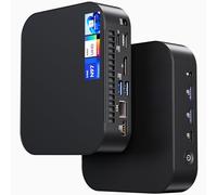 Intel NUC 14, pour ASUS NUC 14 NUC14MNK Essential Mini PC, CPU N97, 16GB RAM, 512GB SSD, Win 11 Pro, Wi-FI 6E, BT 5.3, Ordinateur de Bureau Professionnel pour éducation, TPE/PME & Edge Computing