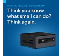Intel NUC 7 Essential Ordinateur de Bureau - Intel Celeron J4005 Dual-Core (2 Core) 2 GHz - 4 Go de RAM DDR4 SDRAM - 32 Go de mémoire Flash Capacity - Mini PC