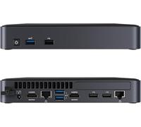 Intel NUC Chassis Element Dual LAN Mini PC industriel Intel Core i7-8665U Processeur vPro 4 cœurs/8 fils avec 8 Go de RAM LPDDR3 (8 Go LPDDR3 + 128 Go SSSD)