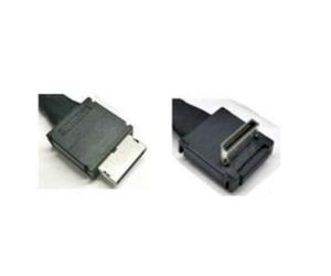 Intel OCuLink Cable Kit AXXCBL600CVCR - Câble interne SAS - 4i MiniLink SAS (SFF-8611) (M) droit pour 4i MiniLink SAS (SFF-8611) (M) angle droit - 60 cm