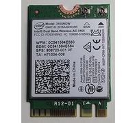 Intel sans Fil Double Bande AC 3165 1 x 1 AC + BT M.2