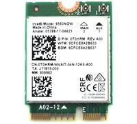 Intel Wireless-AC 9560, M 2 2230, 2X2 AC+Bt, Gigabit, pas de Vpro