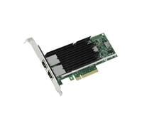 Intel X540-T2 Carte Réseau Ethernet 10GbE PCIe 2.1 x8, 2x RJ45, Contrôleur Intel X540, QoS, iSCSI/FCoE/NFS, VT-c, SR-IOV, TDP 13.4W