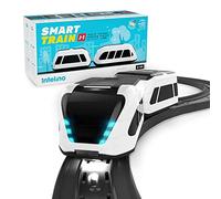 intelino J-1 Train Intelligent Kit de Départ - Train de Jouet Robot Qui Enseigne Le Codage à Travers Le Jeu - Compatible avec Les Trains en Bois