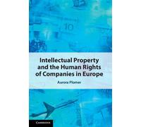 Intellectual Property and the Human Rights of Companies in Europe - Aurora Plomer - Cambridge University Press - ebook (ePub) - Livre