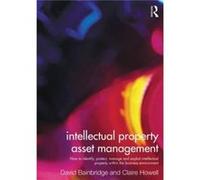 Intellectual Property Asset Management by David Bainbridge Paperback Book David Bainbridge (Auteur)