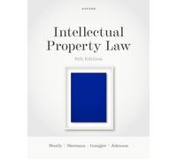Johnson Phillip – Intellectual Property Law – Livre en anglais – Broché – Oxford University Press