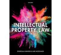 Auteur inconnu – Intellectual Property Law – Livre en VO – Oxford University Press