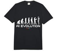 Intelligence Artificielle AI Evolution effrayante mais Magique Comfort Colors Adult Heavyweight T-Shirt