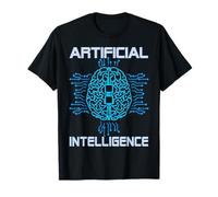 Intelligence Artificielle Cerveau Digital G I Nerd Drôle T-Shirt