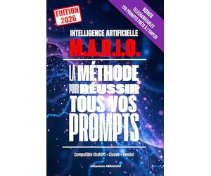 Intelligence Artificielle : La Méthode pour Réussir tous vos Prompts: Maîtriser Les intelligences Artificielles. Optimisez Vos Interactions Avec ChatGPT Claude et Gemini Grâce à Des Prompts Structurés