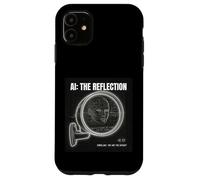 Intelligence Artificielle Miroir Données Self Cyberpunk Grande IA Coque pour iPhone 11